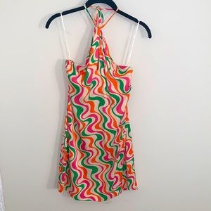Groovy Zara halter dress